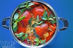 Olla caliente de cangrejo de Ca Mau