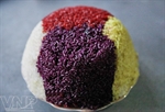 Xoi ngu sac - Arroz glutinoso al vapor de cinco colores