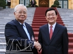 チュオン・タン・サン（Truong Tan Sang）主席は日本経済団体連合会（以下「経団連」代表団と会談した。