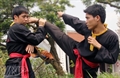 Artes marciales del pueblo étnico Mong en Hanoi