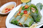 Bánh cuốn nhân thịt nướng