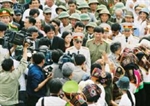 Le général Vo Nguyên Giap avec Diên Biên Phu