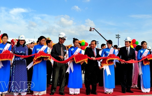  The inauguration and opening ceremony.