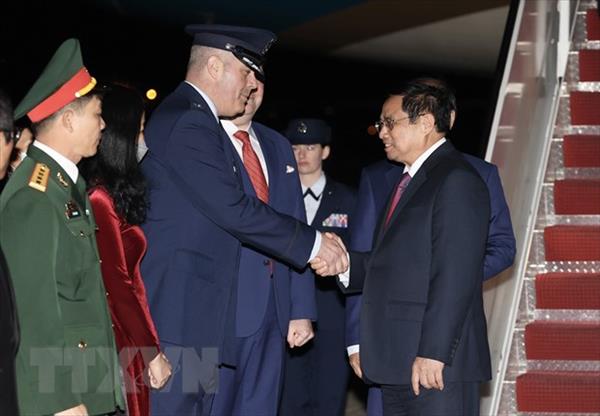 Prime Minister Pham Minh Chinh arrives in US - Vimarsana News