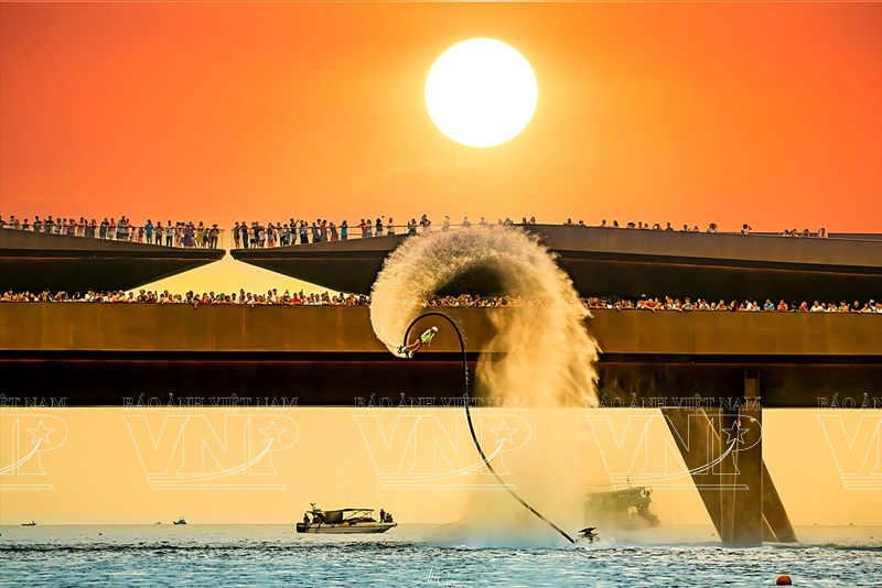 Мост поцелуев на острове Фукуок