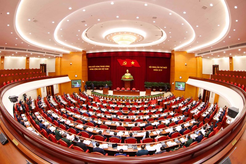 Центральный комитет КПВ XIV созыва провёл первый пленум