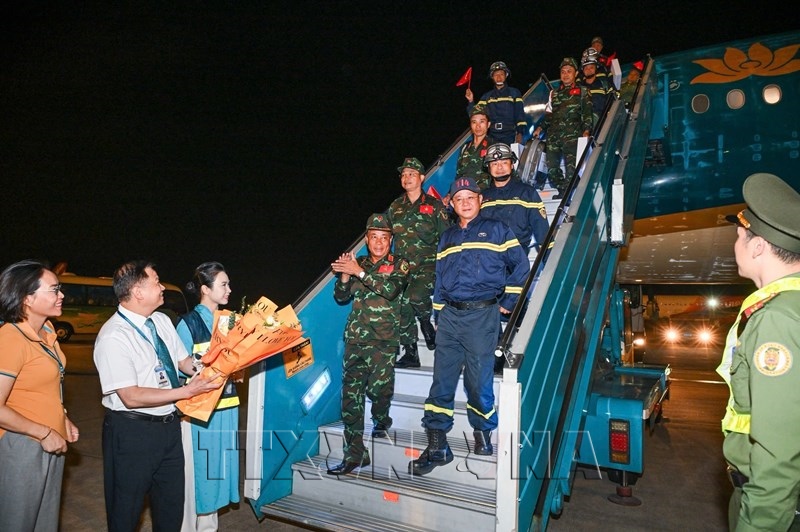 Đoàn cứu nạn, cứu hộ Việt Nam hoàn thành sứ mệnh tại Venezuela