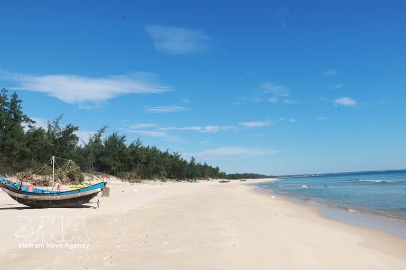 广治省：越门-滨海海滩的自然之美