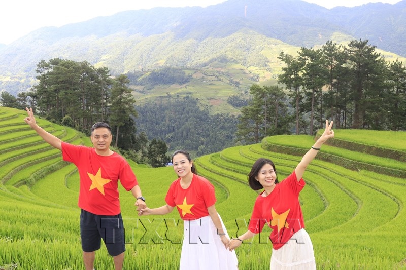 Mu Cang Chai Rice Terraces in Autumn
