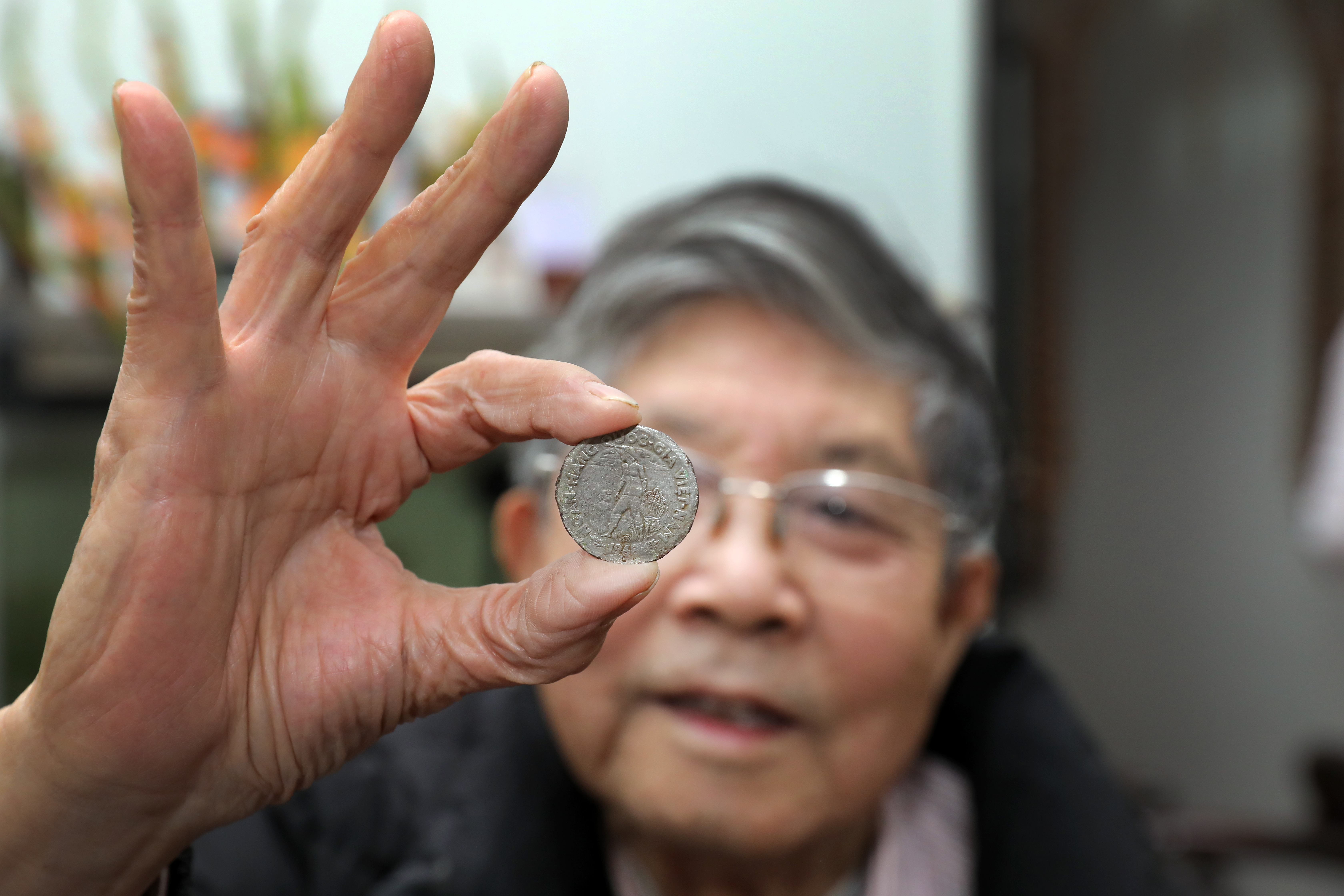 元陸軍大佐の古い貨幣コレクション