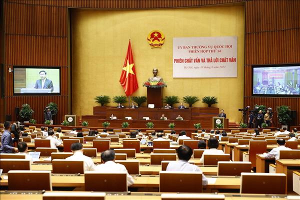 ເລີ່ມດຳເນີນວາລະຊັກຖາມ ແລະ ຕອບຄຳຊັກຖາມໃນວາລະປະຊຸມຄັ້ງທີ 14 ຂອງ ຄະນະປະຈຳສະພາແຫ່ງຊາດ