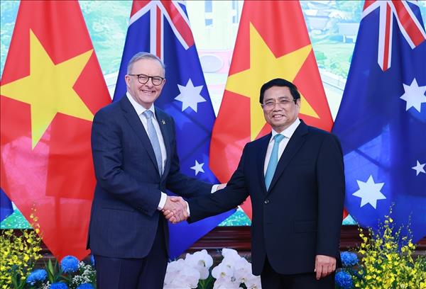 Đẩy mạnh hợp tác nhiều mặt giữa Việt Nam - Australia