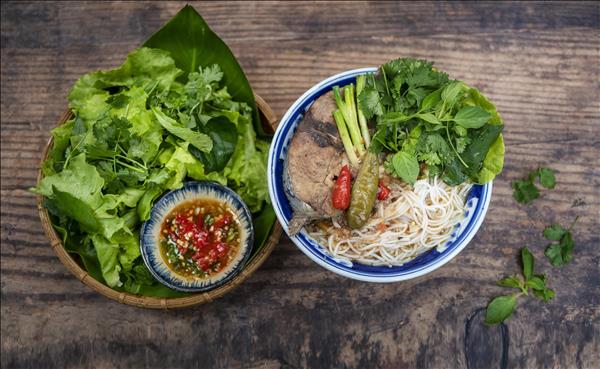 Vermicelles de riz au thon de Da Nang 