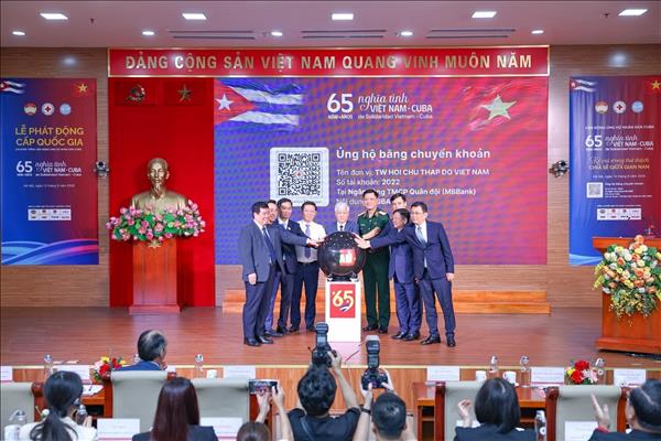 Vietnam lanza campaña solidaria por 65 años de amistad con Cuba