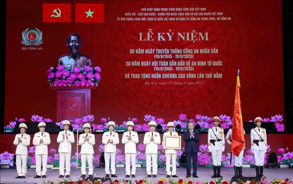 CÔNG AN NHÂN DÂN VÌ ĐẢNG, VÌ DÂN
