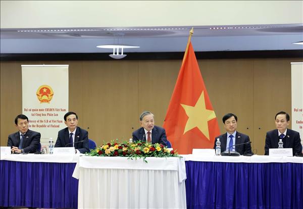 Tổng Bí thư Tô Lâm tiếp Ban lãnh đạo Hội Hữu nghị Phần Lan-Việt Nam