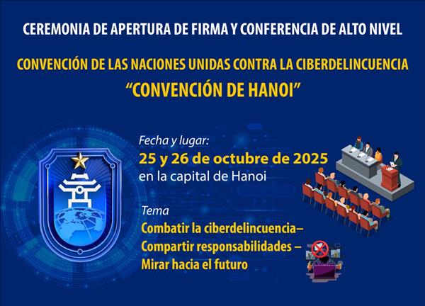 Ceremonia de firma y Conferencia de Alto Nivel sobre Convención de Hanoi