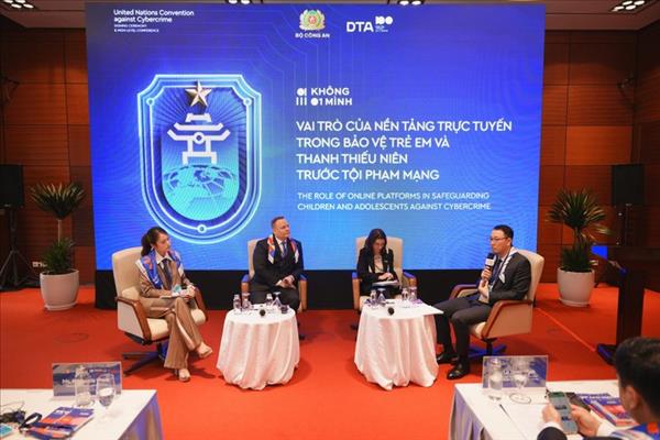 Discussion highlights role of online platforms in protecting children from cybercrime