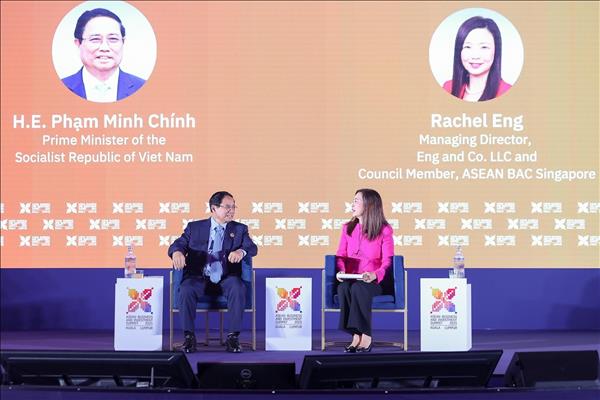 Hội nghị Cấp cao ASEAN 47: Thủ tướng Chính phủ Phạm Minh Chính dự đối thoại cấp cao tại Hội nghị thượng đỉnh kinh doanh - đầu tư ASEAN