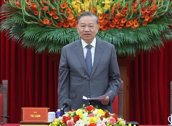 Phát biểu của Tổng Bí thư Tô Lâm tại cuộc tiếp Đoàn đại biểu tham dự Hội thảo quốc tế Việt Nam học lần thứ 7