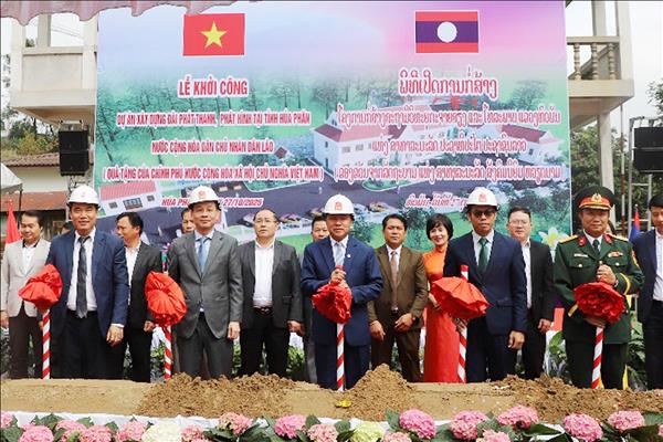 Đài phát thanh – phát hình tỉnh Huaphanh, món quà của Chính phủ Việt Nam dành tặng nước bạn Lào