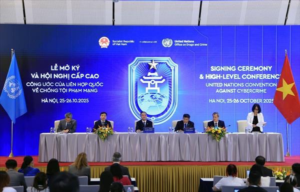 Intl press conference highlights key outcomes of Hanoi Convention signing