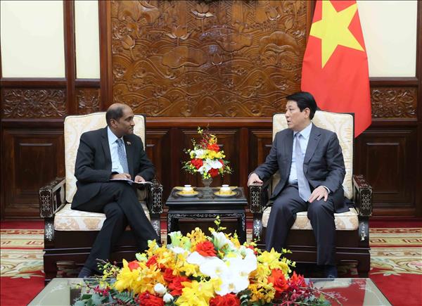 Chủ tịch nước tiếp Đại sứ Indonesia và Singapore đến chào từ biệt