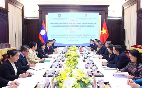 Vietnam y Laos buscan fortalecer la cooperación judicial