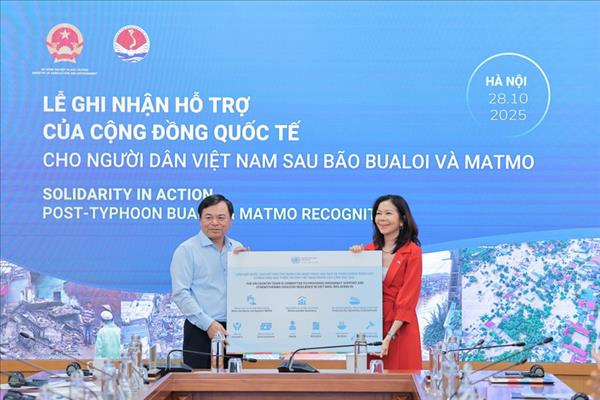 Vietnam recognises global support in post-typhoon recovery