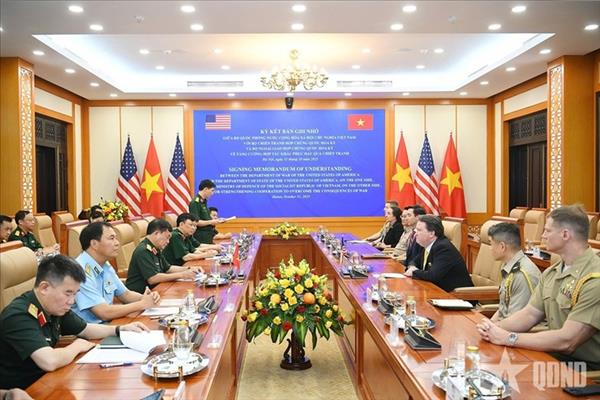 វៀតណាម - អាមេរិកចុះហត្ថលេខាលើកិច្ចព្រមព្រៀងសហប្រតិបត្តិការស្តីពីការពង្រឹងការដោះស្រាយផលវិបាកនៃសង្គ្រាម