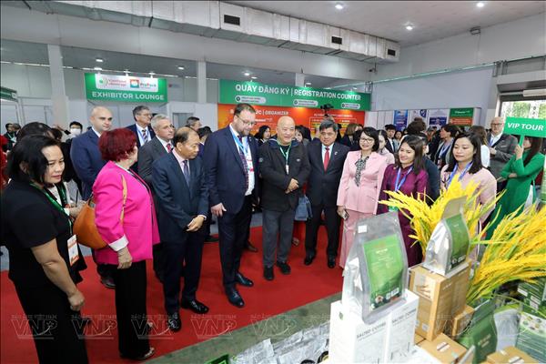 Khai mạc triển lãm Quốc tế chuyên ngành Thực phẩm và Đồ uống tại Hà Nội