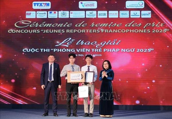 10th Young Francophone Reporters competition presents record number of prizes