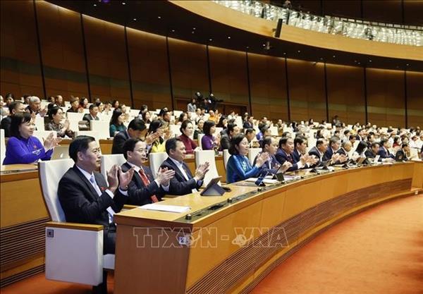 第十五届国会第十次会议：批准国家选举委员会副主席和成员