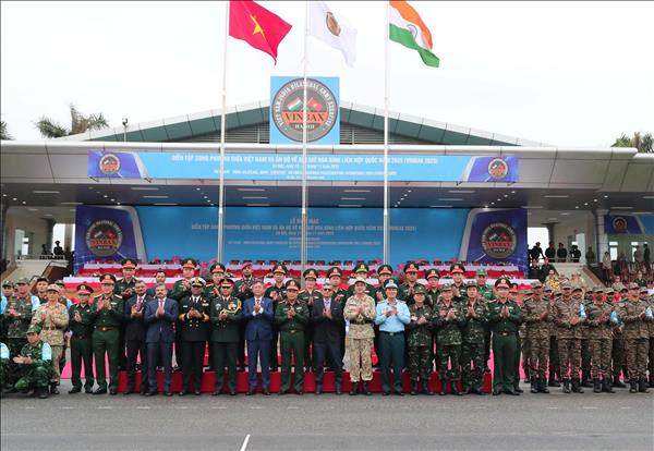 Khai mạc Diễn tập song phương giữa Việt Nam và Ấn Độ về gìn giữ hòa bình Liên hợp quốc 2025