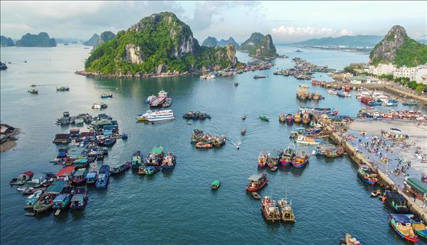 하롱 국제 유람선항, 두 척의 고급 크루즈선을 연이어 맞아