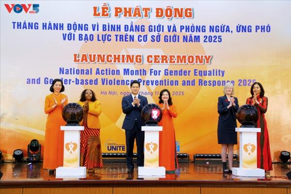 ផុសខែសកម្មភាពដើម្បីសមភាពយេនឌ័រ និងបង្ការ ទប់ទល់ទៅនឹងអំពើហិង្សាផ្អែកលើយេនឌ័រ ឆ្នាំ២០២៥