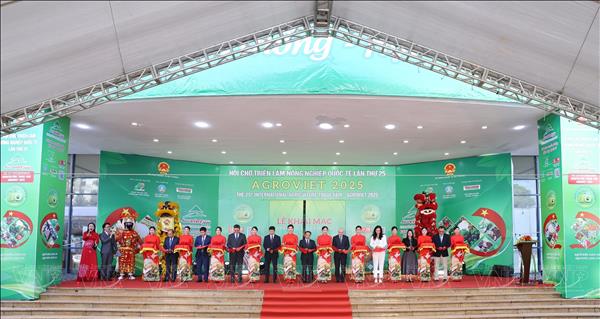 Khai mạc Hội chợ Triển lãm nông nghiệp quốc tế AgroViet 2025