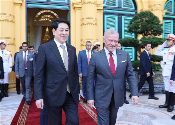 Quốc vương Jordan Abdullah II Ibn Al Hussein kết thúc tốt đẹp chuyến thăm chính thức Việt Nam