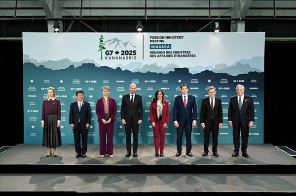 ບັນ​ດາ​ລັດ​ຖະ​ມົນ​ຕີການ​ຕ່າງ​ປະ​ເທດ G7 ອອກ​ຖະ​ແຫຼງ​ຮ່ວມ​ກ່ຽວ​ກັບ​ບັນ​ດາ​ຈຸດ​ຮ້ອນ​ໃນ​ໂລກ