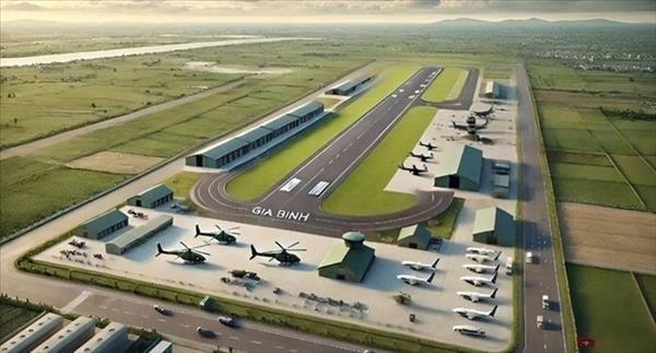 Hanoi approves investment policy for road linking Gia Binh airport with capital