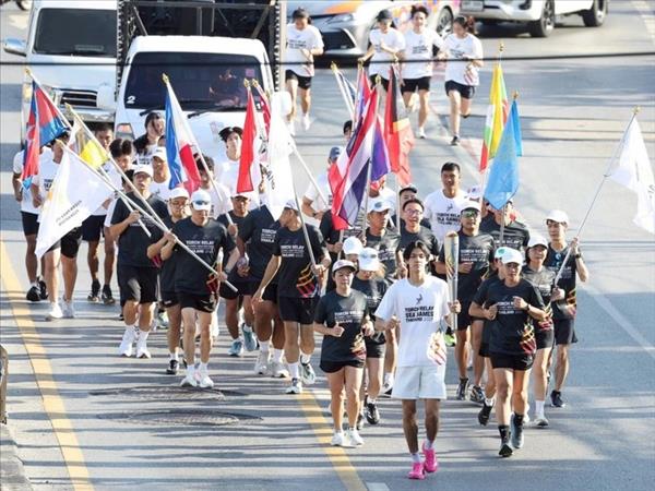 ថៃរៀបចំពិធីដង្ហែភ្លើងគប់ស៊ីហ្គេមនិងអាស៊ានប៉ារ៉ាហ្គេម ឆ្នាំ២០២៥