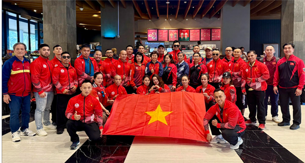 Vietnam wins triple runner-up titles at world bodybuilding championships