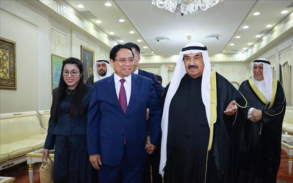 Premier vietnamita se reúne con ex jefe de gobierno de Kuwait