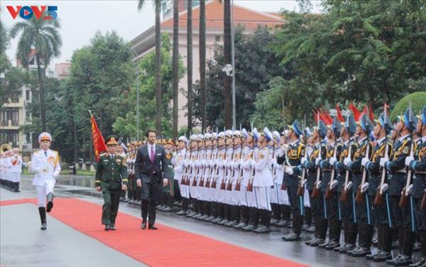 វៀតណាមនិងស្លូវ៉ាគីបង្កើនកិច្ចសហប្រតិបត្តិការការពារជាតិ