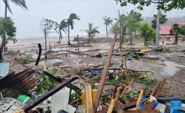 越南领导人就菲律宾多地因遭受台风造成重大损失向菲律宾总统致慰问电