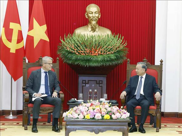 トー・ラム書記長　A.P.モラー・マースク社CEOと会見