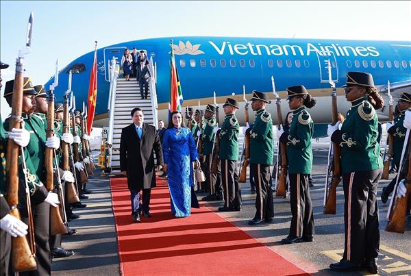 Thủ tướng Phạm Minh Chính tới Nam Phi tham dự Hội nghị thượng đỉnh G20