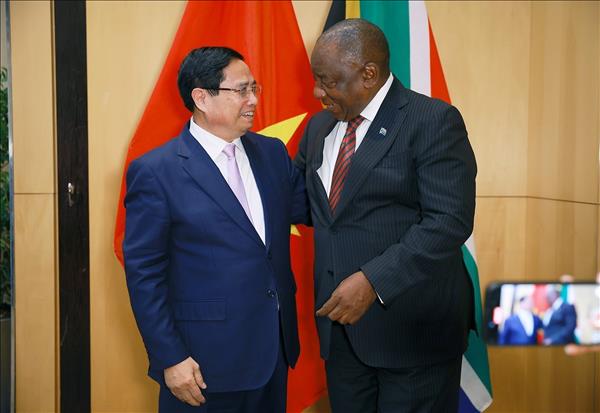 Tuyên bố chung về thiết lập quan hệ Đối tác Chiến lược giữa nước Cộng hòa xã hội chủ nghĩa Việt Nam và nước Cộng hòa Nam Phi