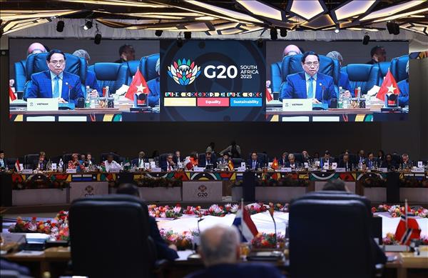 Sommet du G20 : Le PM Pham Minh Chinh propose trois garanties stratégiques pour la croissance inclusive