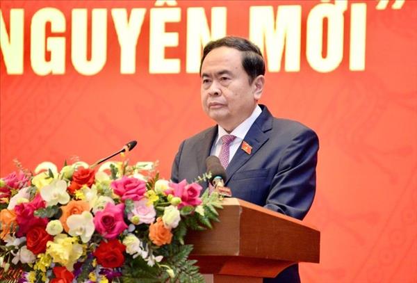 ທ່ານປະທານສະພາແຫ່ງຊາດ ເຈິ່ນແທັງເໝີ້ນ ເຂົ້າຮ່ວມເວທີປາໄສການສ້າງກົດໝາຍຄັ້ງທີ 1